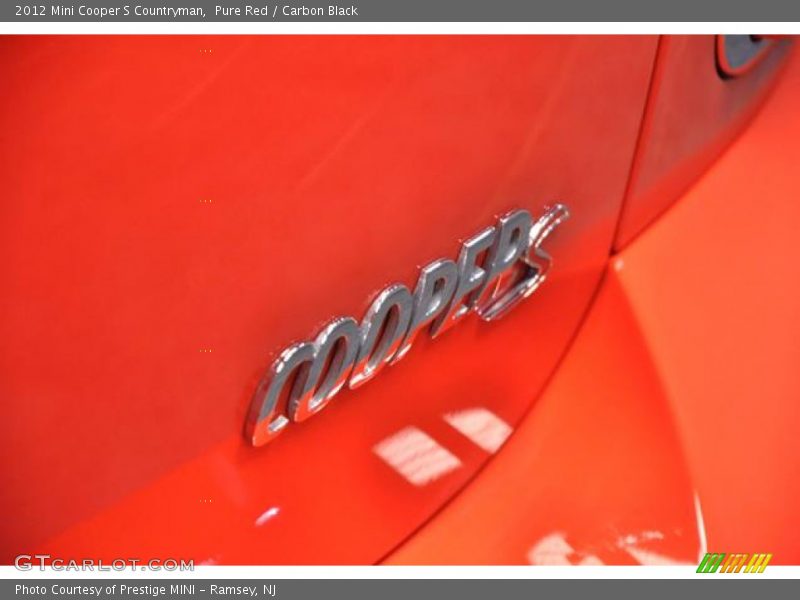 Pure Red / Carbon Black 2012 Mini Cooper S Countryman