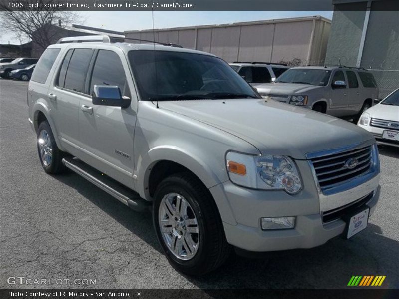 Cashmere Tri-Coat / Camel/Stone 2006 Ford Explorer Limited