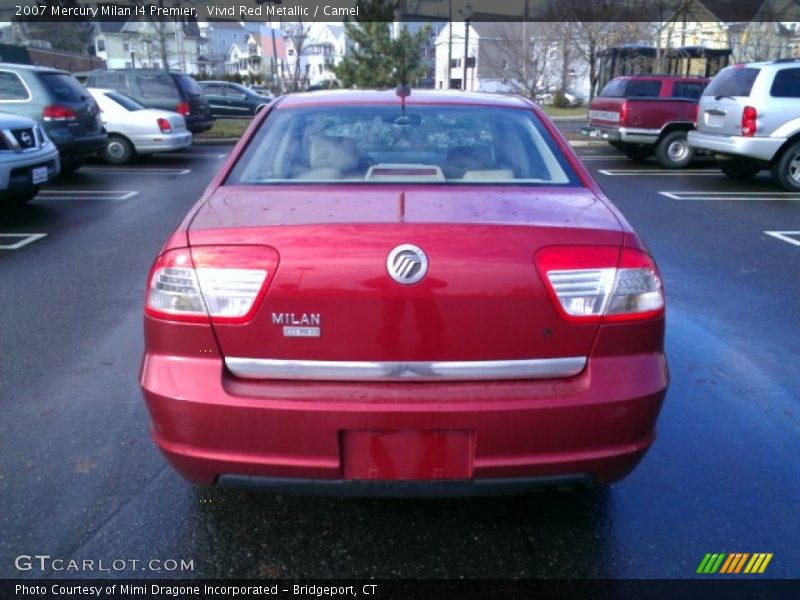 Vivid Red Metallic / Camel 2007 Mercury Milan I4 Premier
