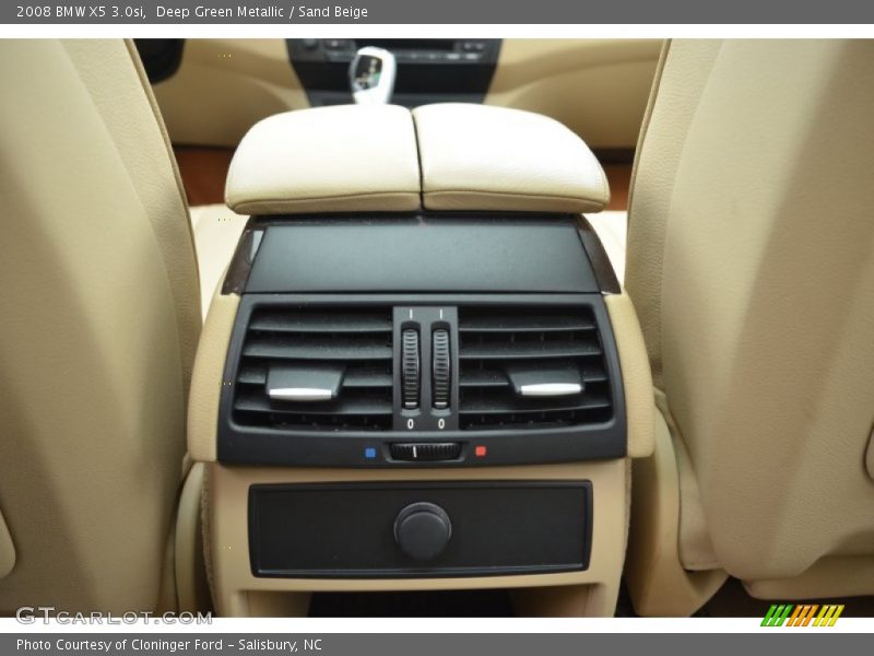 Deep Green Metallic / Sand Beige 2008 BMW X5 3.0si