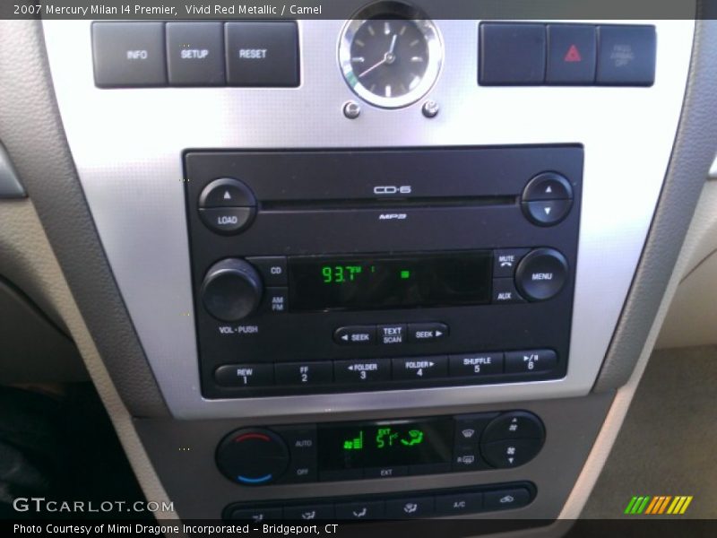 Controls of 2007 Milan I4 Premier