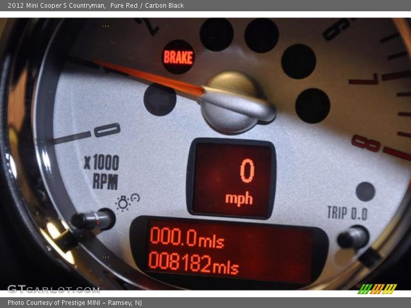Pure Red / Carbon Black 2012 Mini Cooper S Countryman