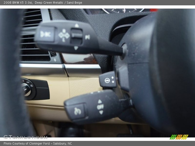 Deep Green Metallic / Sand Beige 2008 BMW X5 3.0si