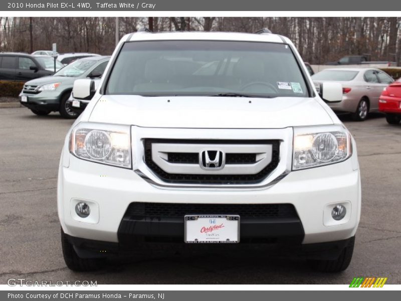Taffeta White / Gray 2010 Honda Pilot EX-L 4WD