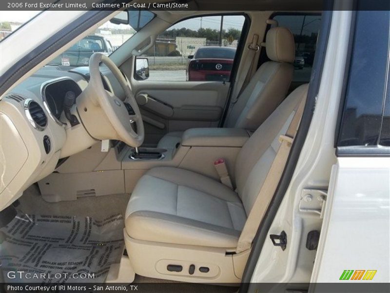 Cashmere Tri-Coat / Camel/Stone 2006 Ford Explorer Limited
