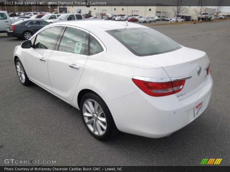 White Diamond Tricoat / Cashmere 2013 Buick Verano FWD