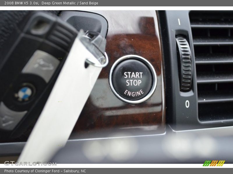 Deep Green Metallic / Sand Beige 2008 BMW X5 3.0si