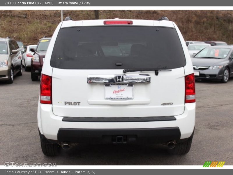 Taffeta White / Gray 2010 Honda Pilot EX-L 4WD