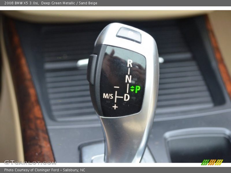 Deep Green Metallic / Sand Beige 2008 BMW X5 3.0si