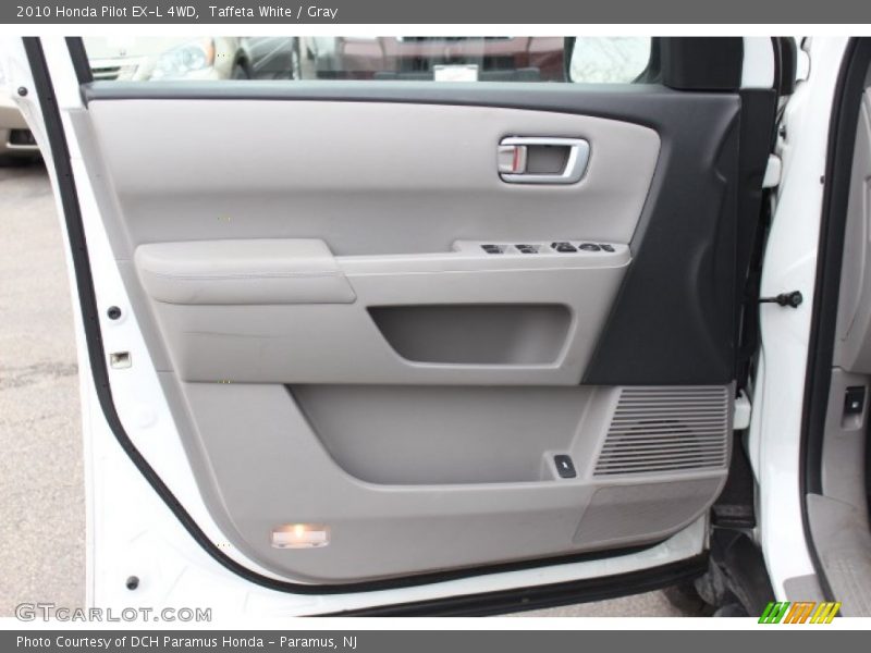 Taffeta White / Gray 2010 Honda Pilot EX-L 4WD