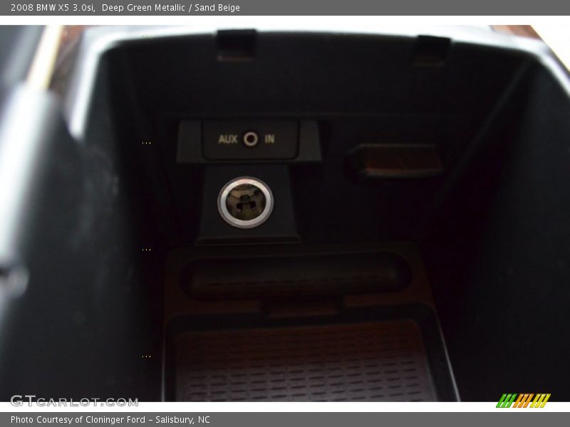 Deep Green Metallic / Sand Beige 2008 BMW X5 3.0si