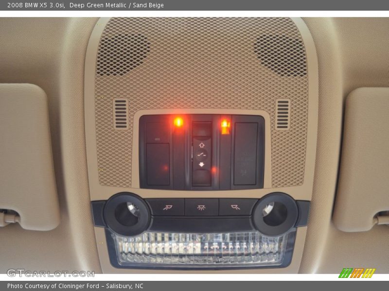 Deep Green Metallic / Sand Beige 2008 BMW X5 3.0si