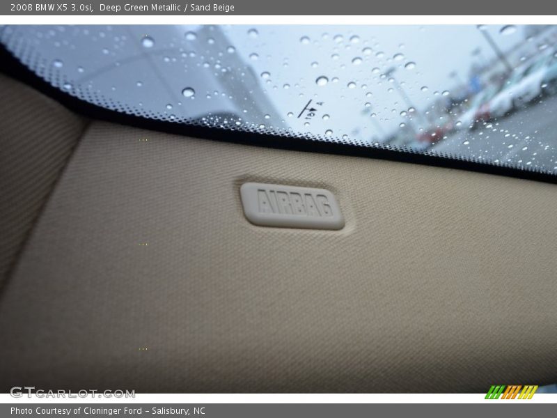 Deep Green Metallic / Sand Beige 2008 BMW X5 3.0si
