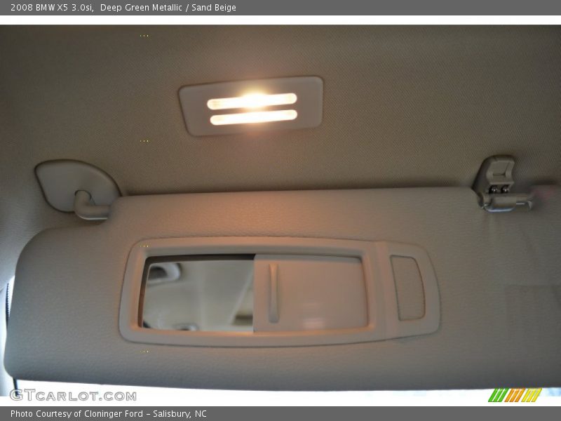 Deep Green Metallic / Sand Beige 2008 BMW X5 3.0si