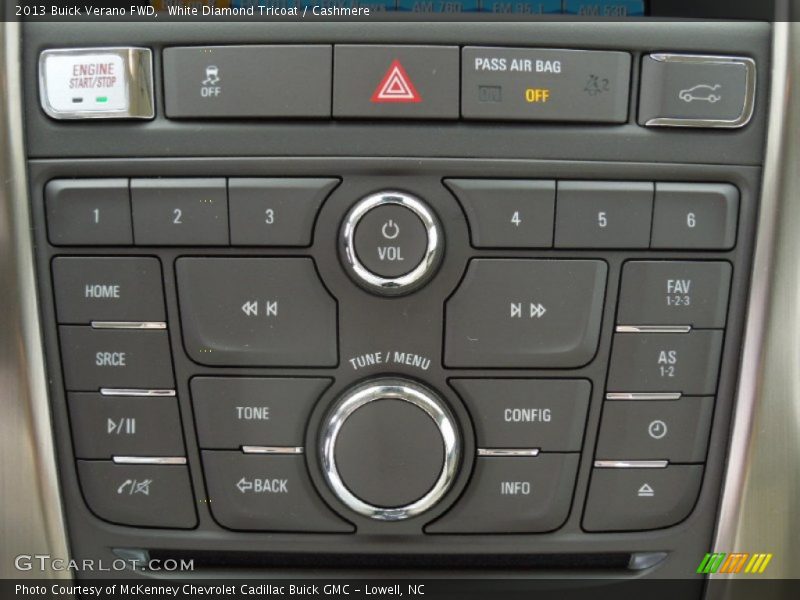 Controls of 2013 Verano FWD