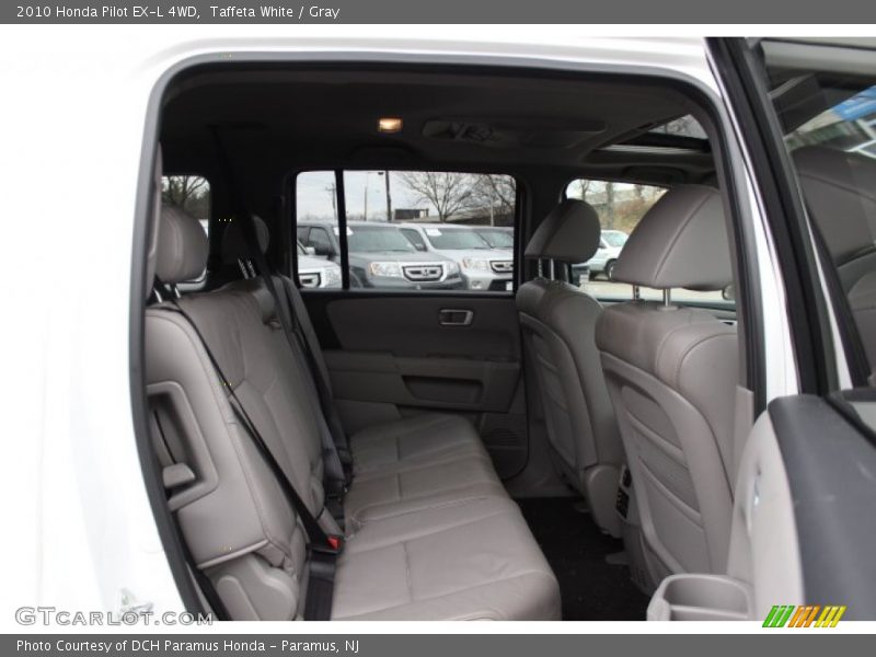 Taffeta White / Gray 2010 Honda Pilot EX-L 4WD