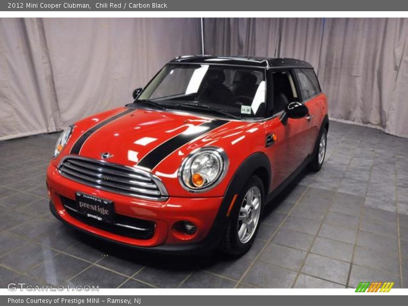 Chili Red / Carbon Black 2012 Mini Cooper Clubman
