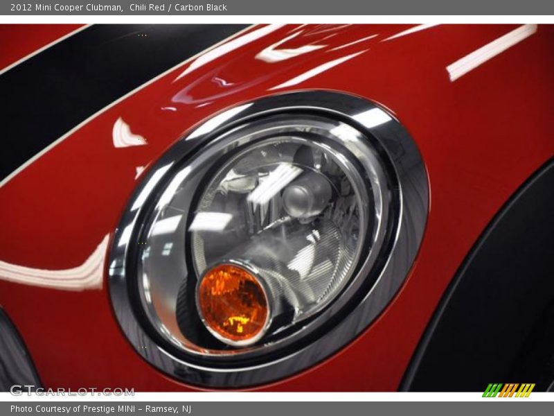 Chili Red / Carbon Black 2012 Mini Cooper Clubman