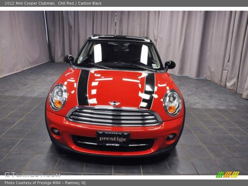 Chili Red / Carbon Black 2012 Mini Cooper Clubman