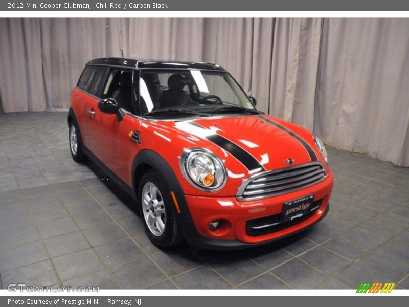 Chili Red / Carbon Black 2012 Mini Cooper Clubman