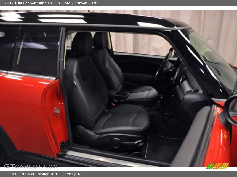 Chili Red / Carbon Black 2012 Mini Cooper Clubman