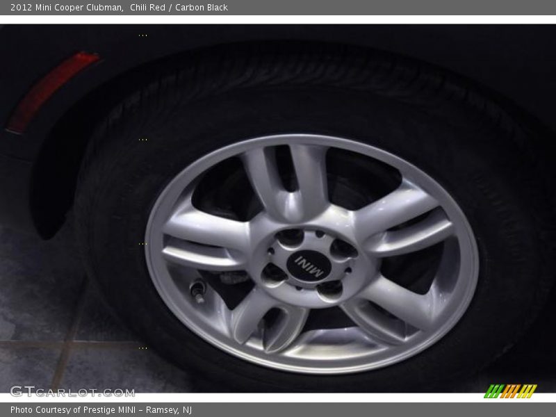 Chili Red / Carbon Black 2012 Mini Cooper Clubman