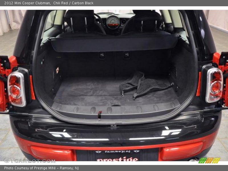 Chili Red / Carbon Black 2012 Mini Cooper Clubman