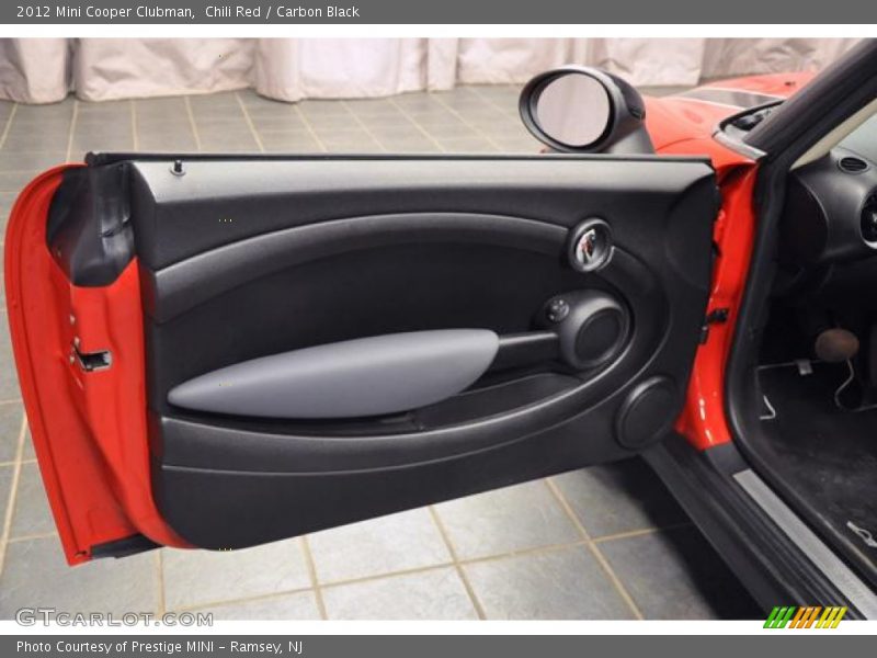 Chili Red / Carbon Black 2012 Mini Cooper Clubman