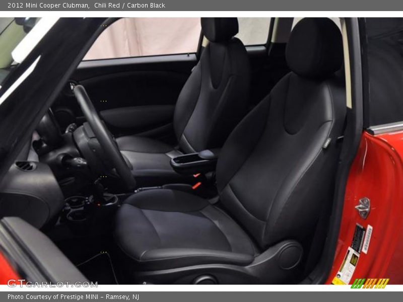 Chili Red / Carbon Black 2012 Mini Cooper Clubman