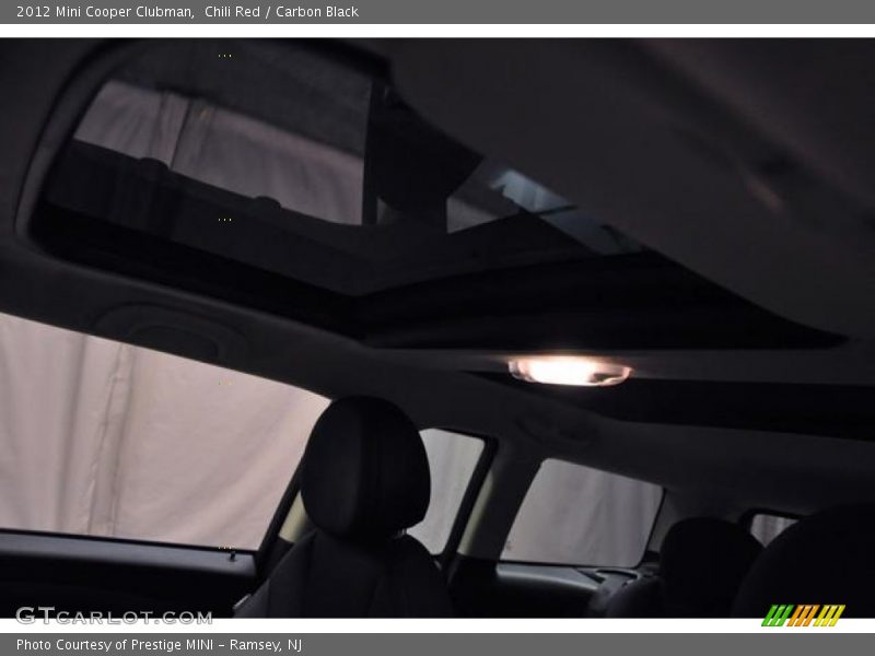 Chili Red / Carbon Black 2012 Mini Cooper Clubman