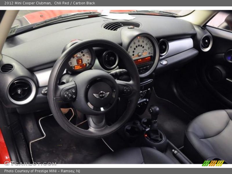 Chili Red / Carbon Black 2012 Mini Cooper Clubman