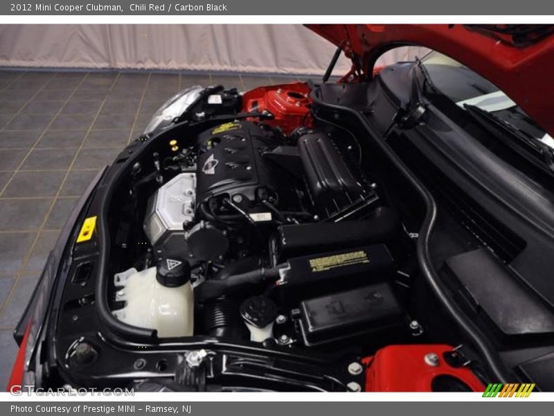 Chili Red / Carbon Black 2012 Mini Cooper Clubman
