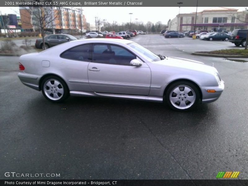  2001 CLK 55 AMG Coupe Brilliant Silver Metallic
