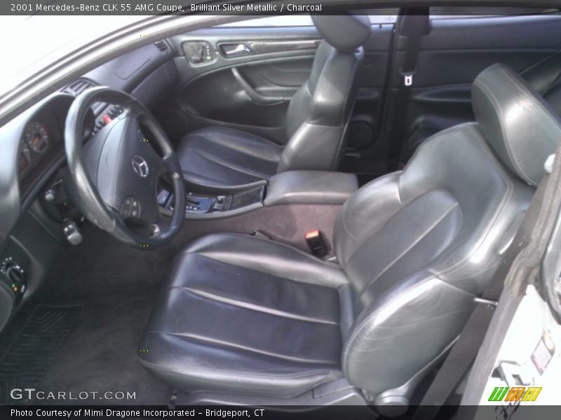 Front Seat of 2001 CLK 55 AMG Coupe