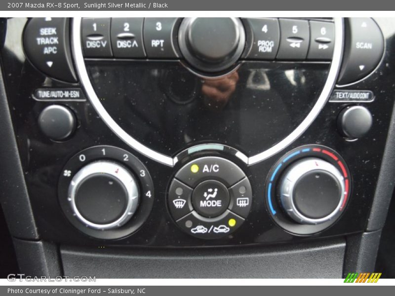 Controls of 2007 RX-8 Sport