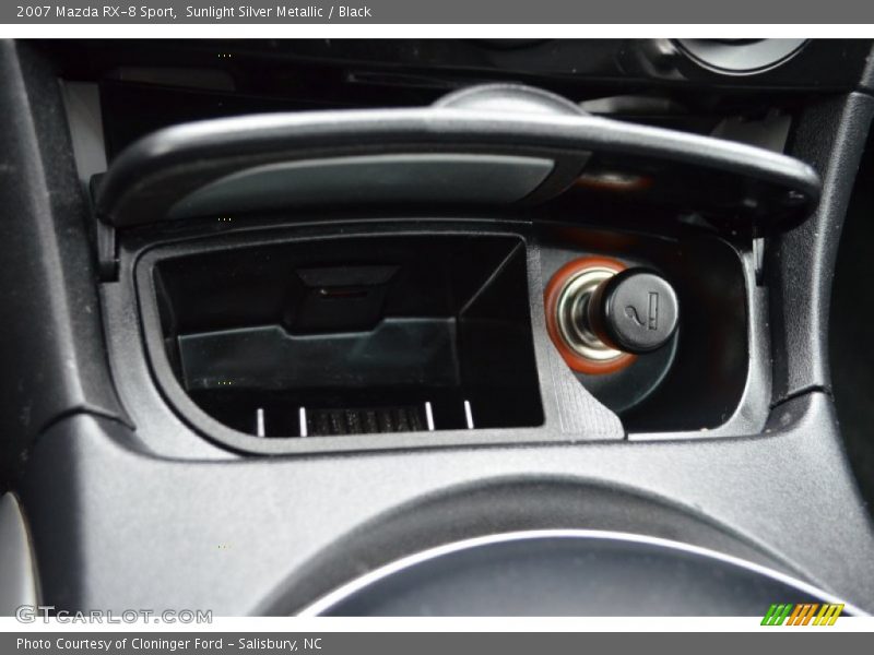 Sunlight Silver Metallic / Black 2007 Mazda RX-8 Sport