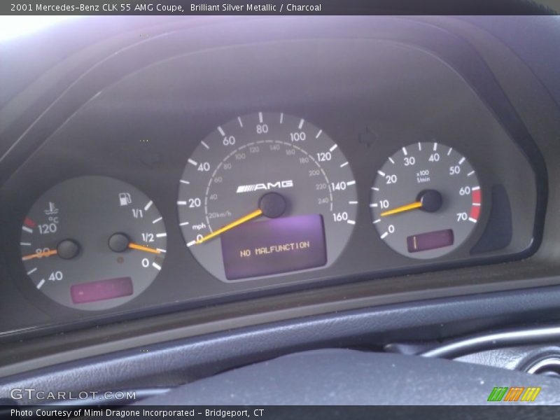  2001 CLK 55 AMG Coupe 55 AMG Coupe Gauges