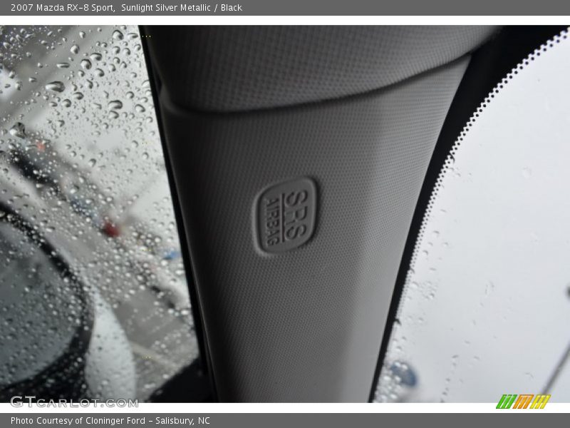 Sunlight Silver Metallic / Black 2007 Mazda RX-8 Sport