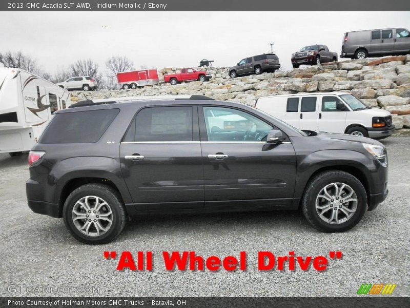 Iridium Metallic / Ebony 2013 GMC Acadia SLT AWD