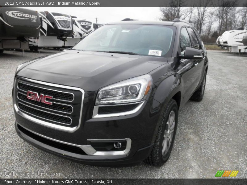 Iridium Metallic / Ebony 2013 GMC Acadia SLT AWD