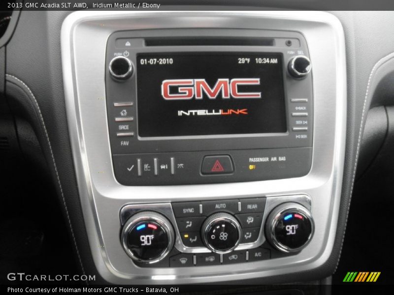 Iridium Metallic / Ebony 2013 GMC Acadia SLT AWD