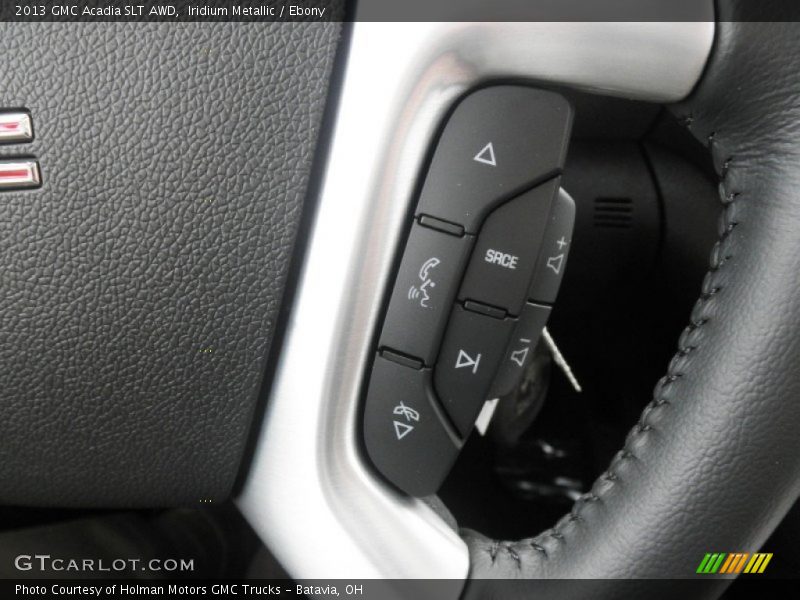 Iridium Metallic / Ebony 2013 GMC Acadia SLT AWD