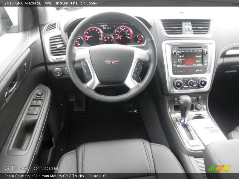 Iridium Metallic / Ebony 2013 GMC Acadia SLT AWD