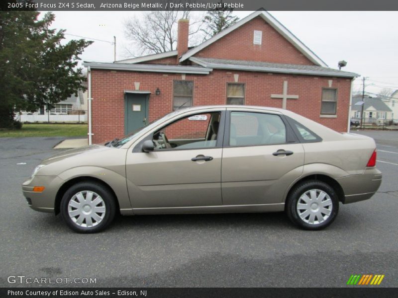 Arizona Beige Metallic / Dark Pebble/Light Pebble 2005 Ford Focus ZX4 S Sedan