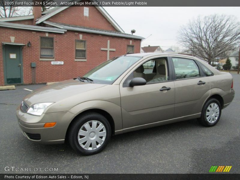 Arizona Beige Metallic / Dark Pebble/Light Pebble 2005 Ford Focus ZX4 S Sedan
