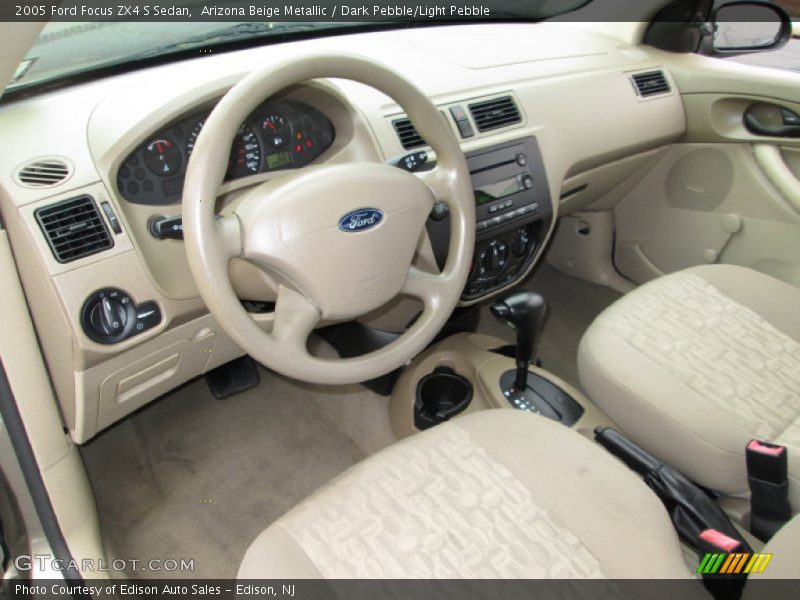 Dark Pebble/Light Pebble Interior - 2005 Focus ZX4 S Sedan 