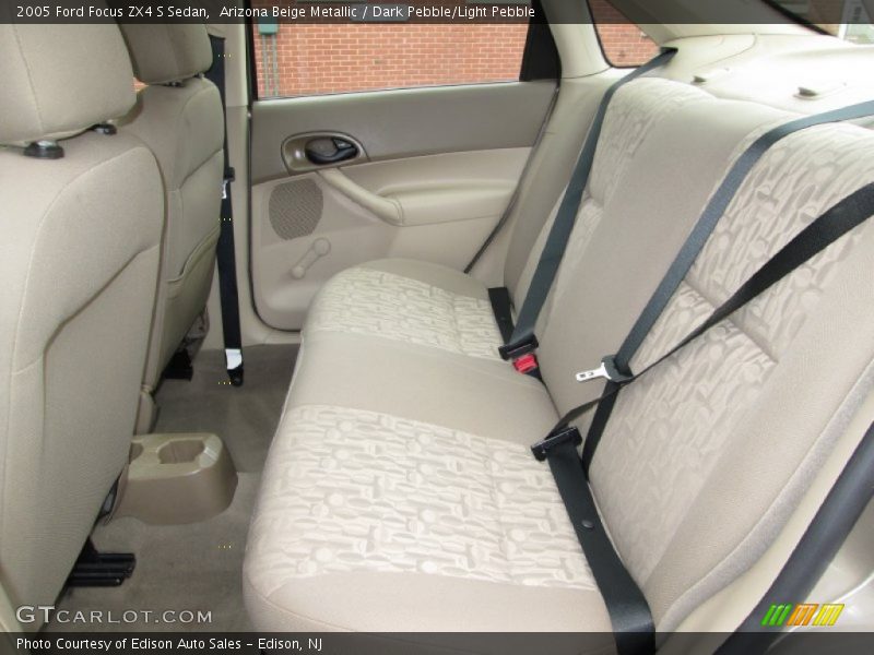 Rear Seat of 2005 Focus ZX4 S Sedan