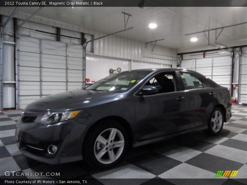 Magnetic Gray Metallic / Black 2012 Toyota Camry SE