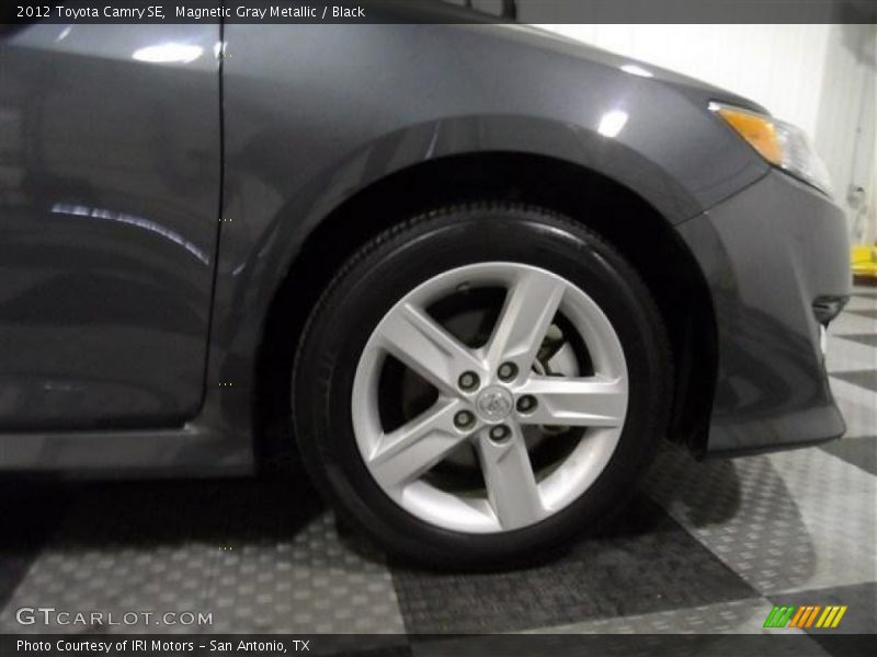Magnetic Gray Metallic / Black 2012 Toyota Camry SE