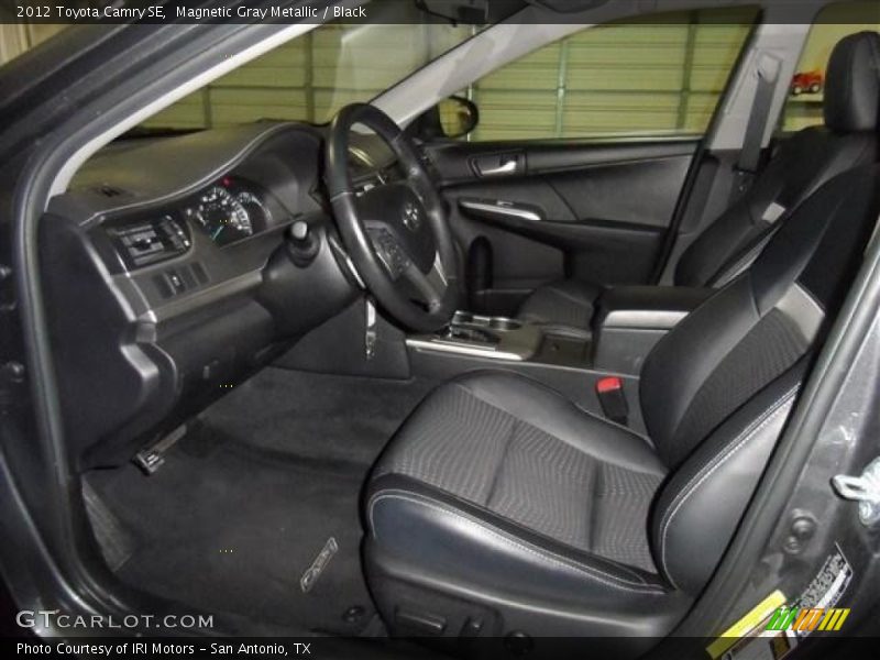 Magnetic Gray Metallic / Black 2012 Toyota Camry SE
